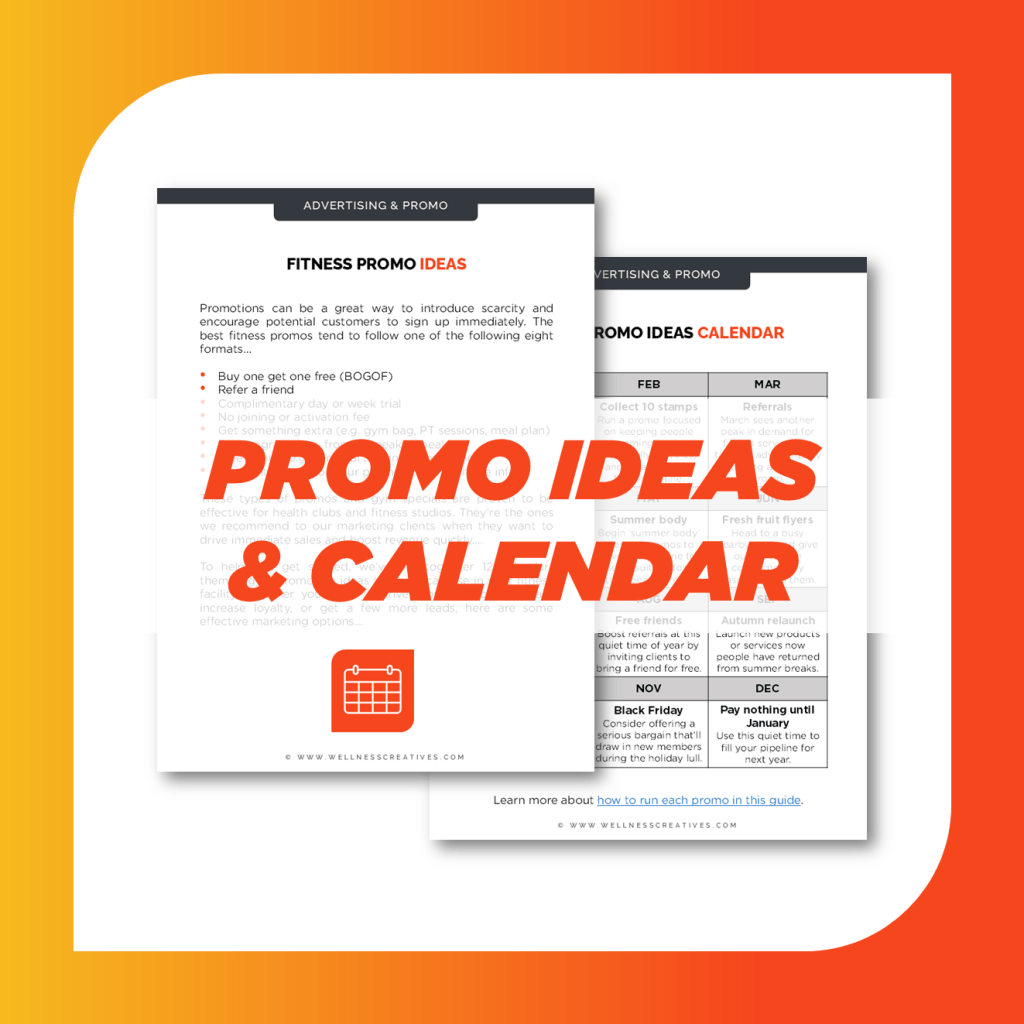 Gym Promotion Ideas Tile